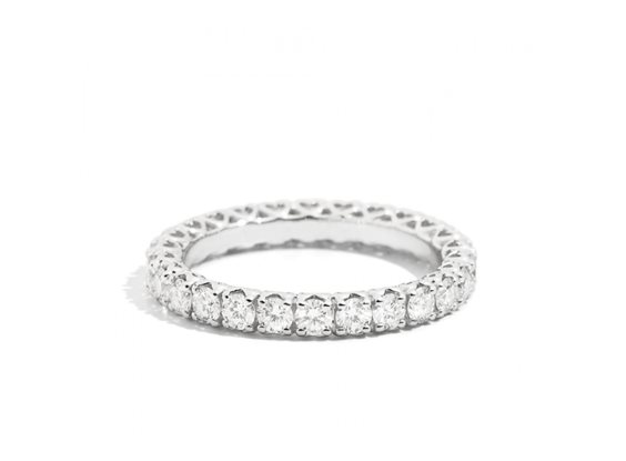 Anello Recarlo Donna in Oro bianco Diamante 0.82 Ct R01GD031-15 - R01GD031-15